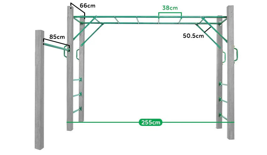 Lifespan Kids Amazon Monkey Bars Only (2.5m)
