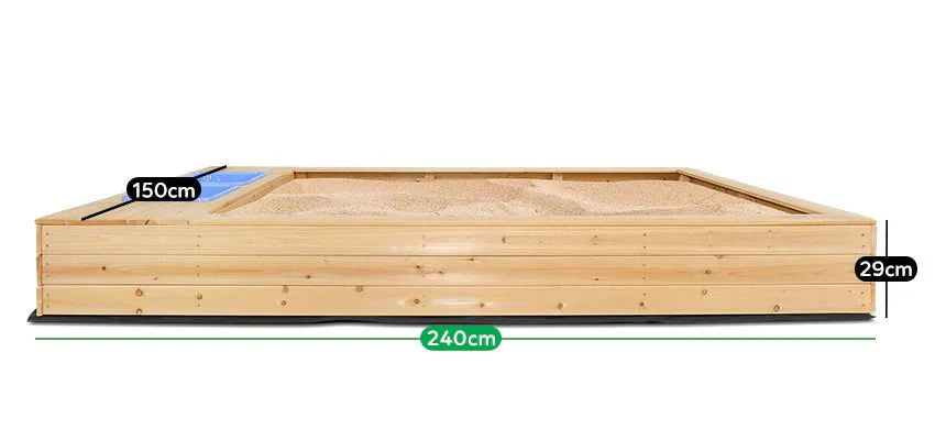 Lifespan Kids Mighty Rectangular Sandpit