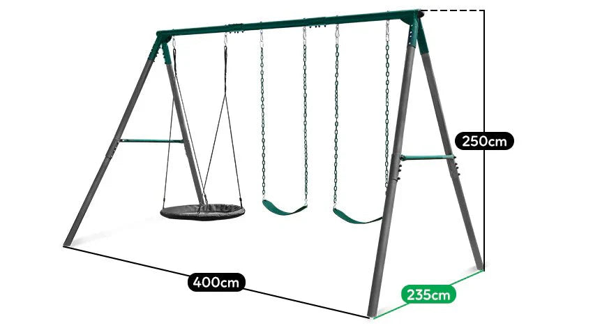 Lifespan Kids Titan Commercial Steel Swing Set