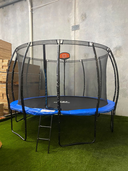 Kidzshack 12Ft Round Enclosed Trampoline