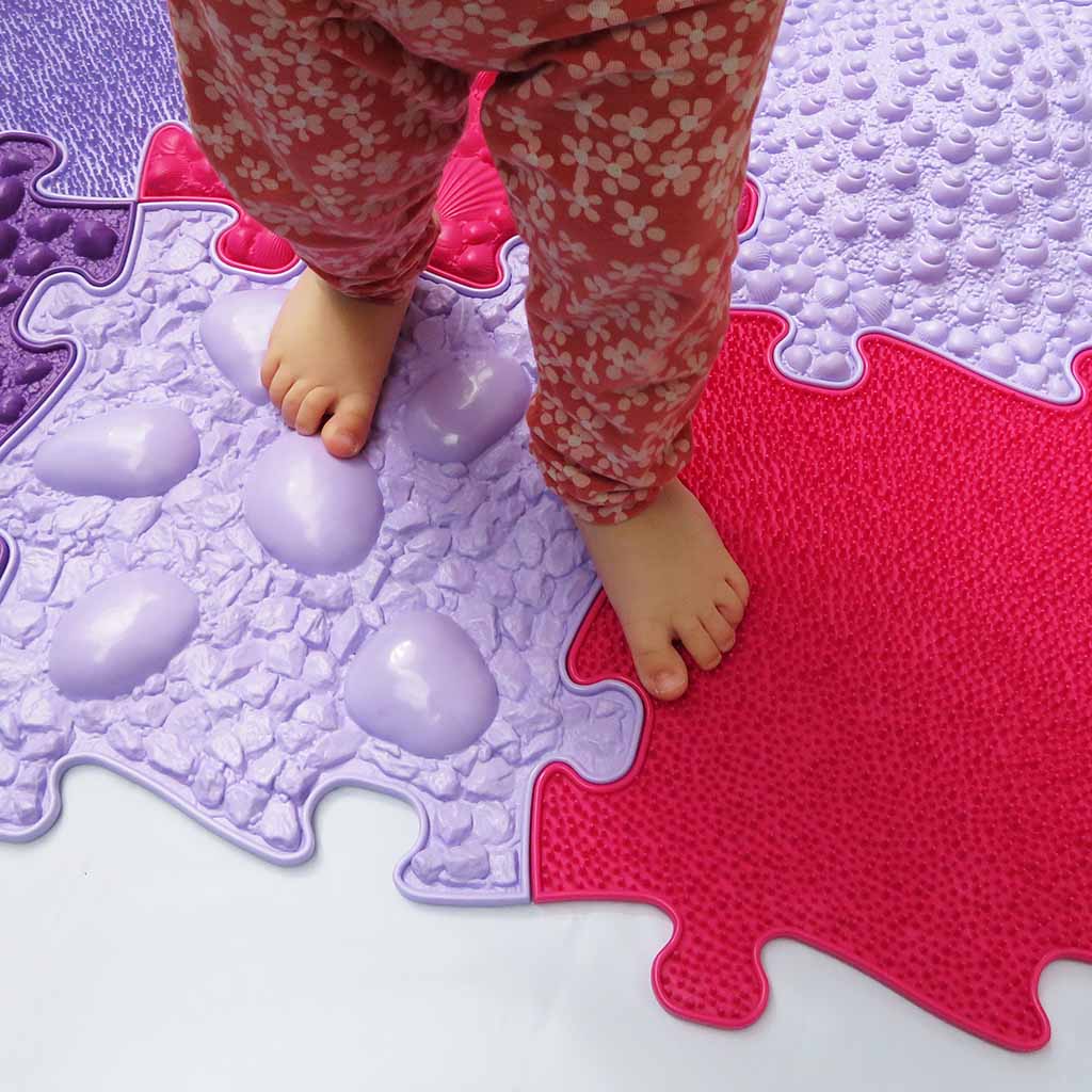 Muffik Pink Sensory Playmat Set - Tinnitots