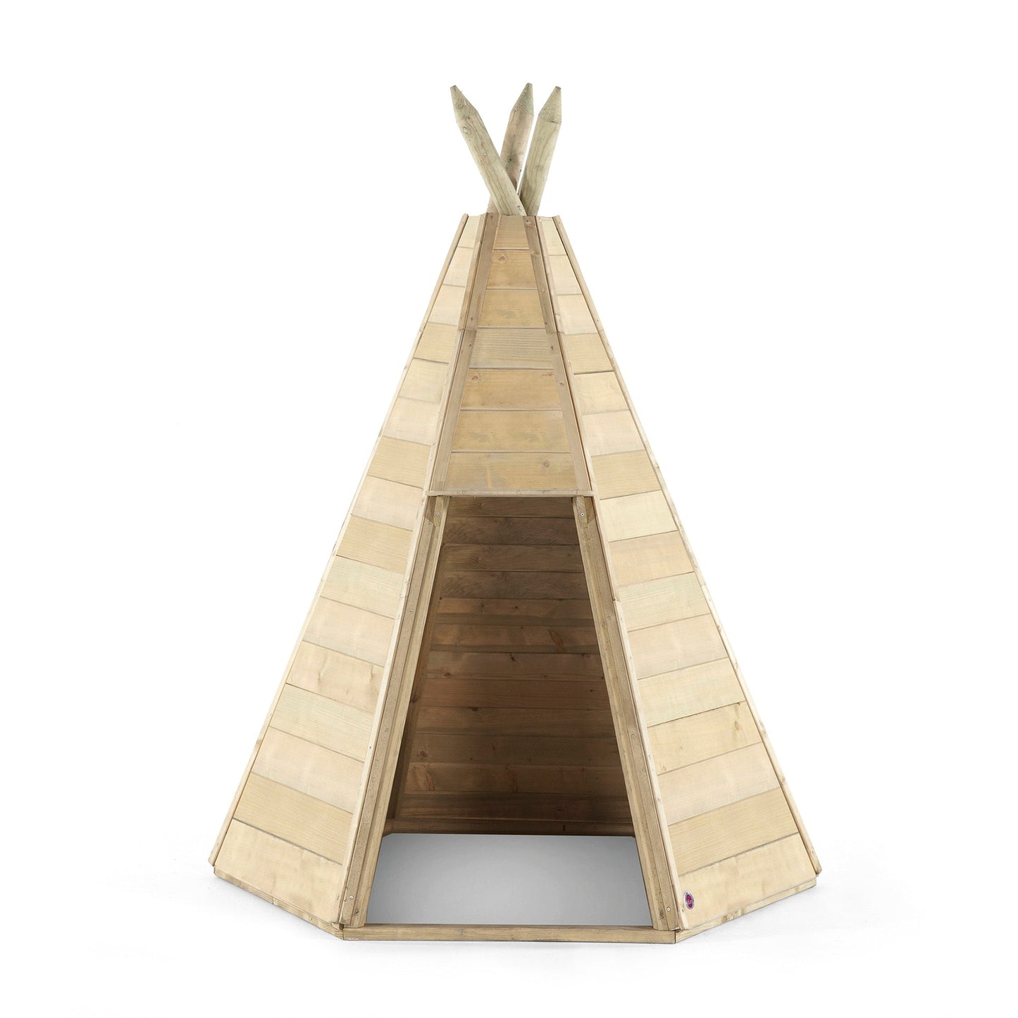 Plum Small wooden Tee pee Hideaway