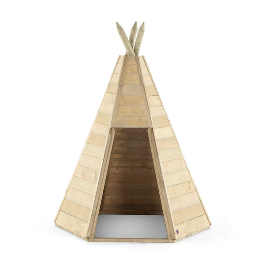 Plum Small wooden Tee pee Hideaway