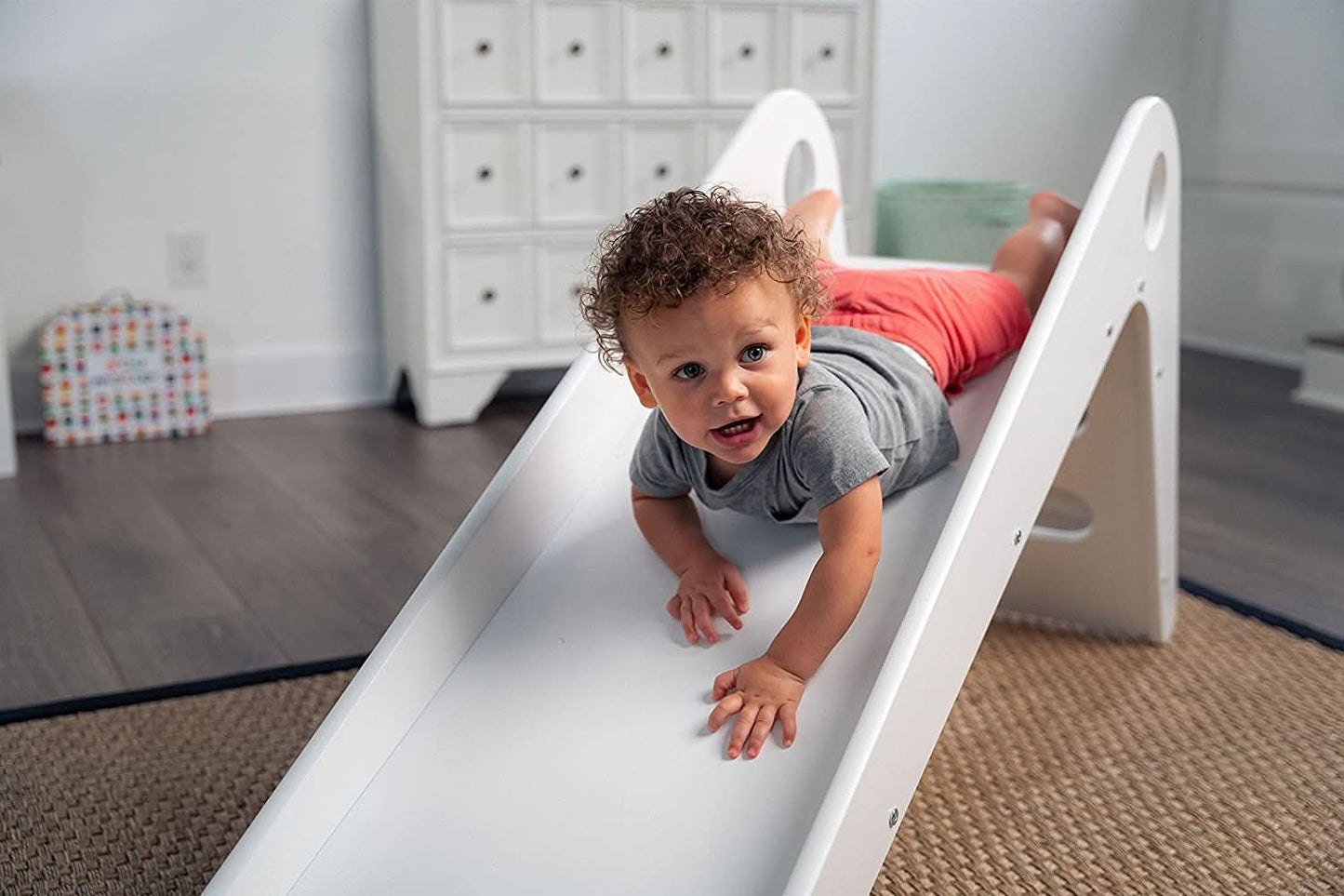 Wooden Kids Play Room Slide