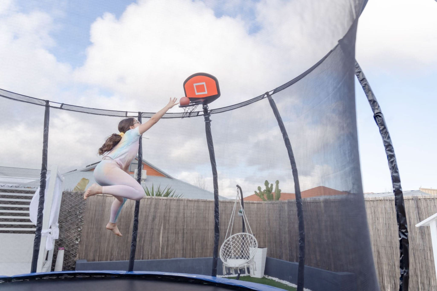 Kidzshack 12Ft Round Enclosed Trampoline