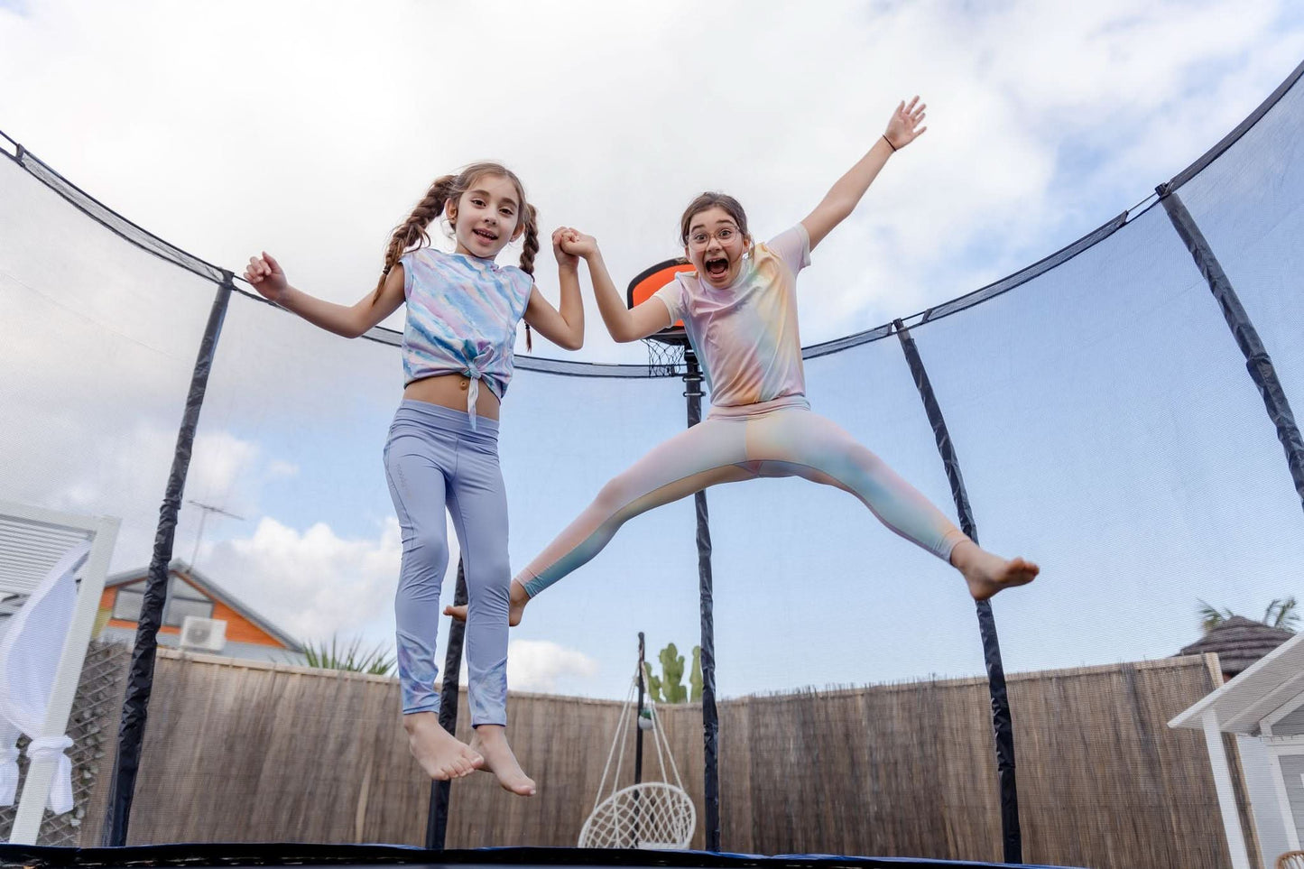 Kidzshack 12Ft Round Enclosed Trampoline