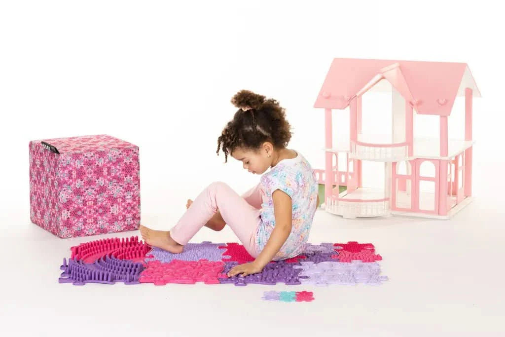 Muffik Pink Sensory Playmat Set - Tinnitots