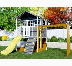 Caboodle Shack with Mud Kitchen & Monkey Bars