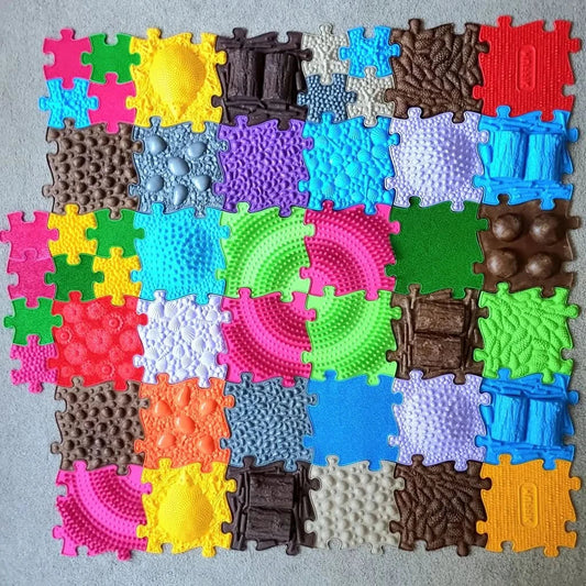 Muffik Diamond Sensory Play Mats Set - Tinnitots