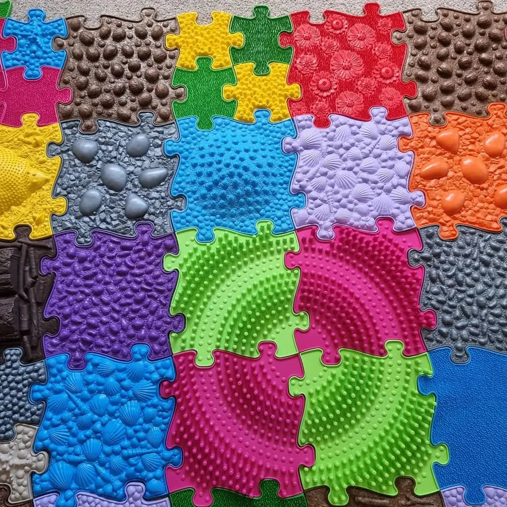 Muffik Diamond Sensory Play Mats Set - Tinnitots