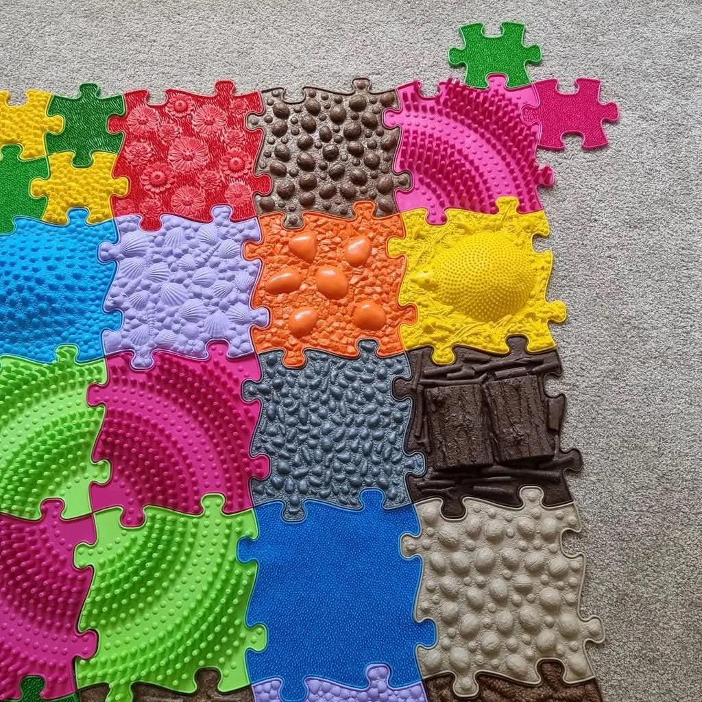 Muffik Diamond Sensory Play Mats Set - Tinnitots