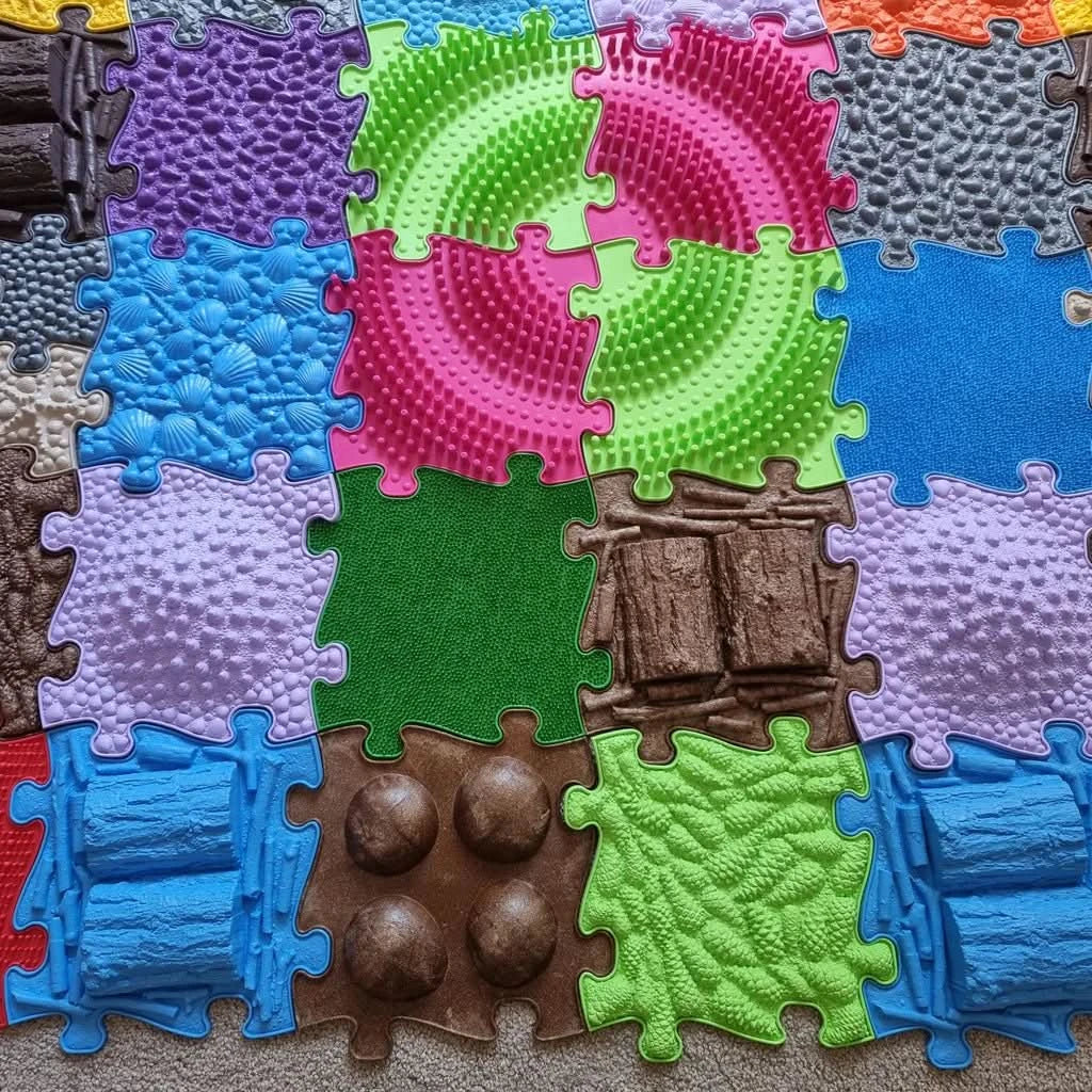 Muffik Diamond Sensory Play Mats Set - Tinnitots