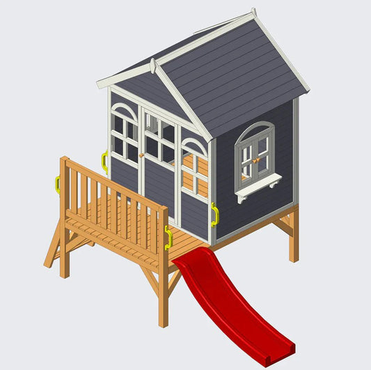 Deposit - Happy Shack Elevated WITH RED SLIDE ($1299)