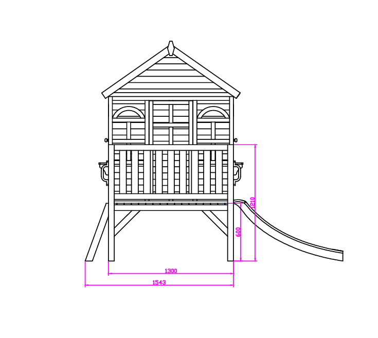 Deposit - Happy Shack *GROUND LEVEL with FLOOR* ($999)
