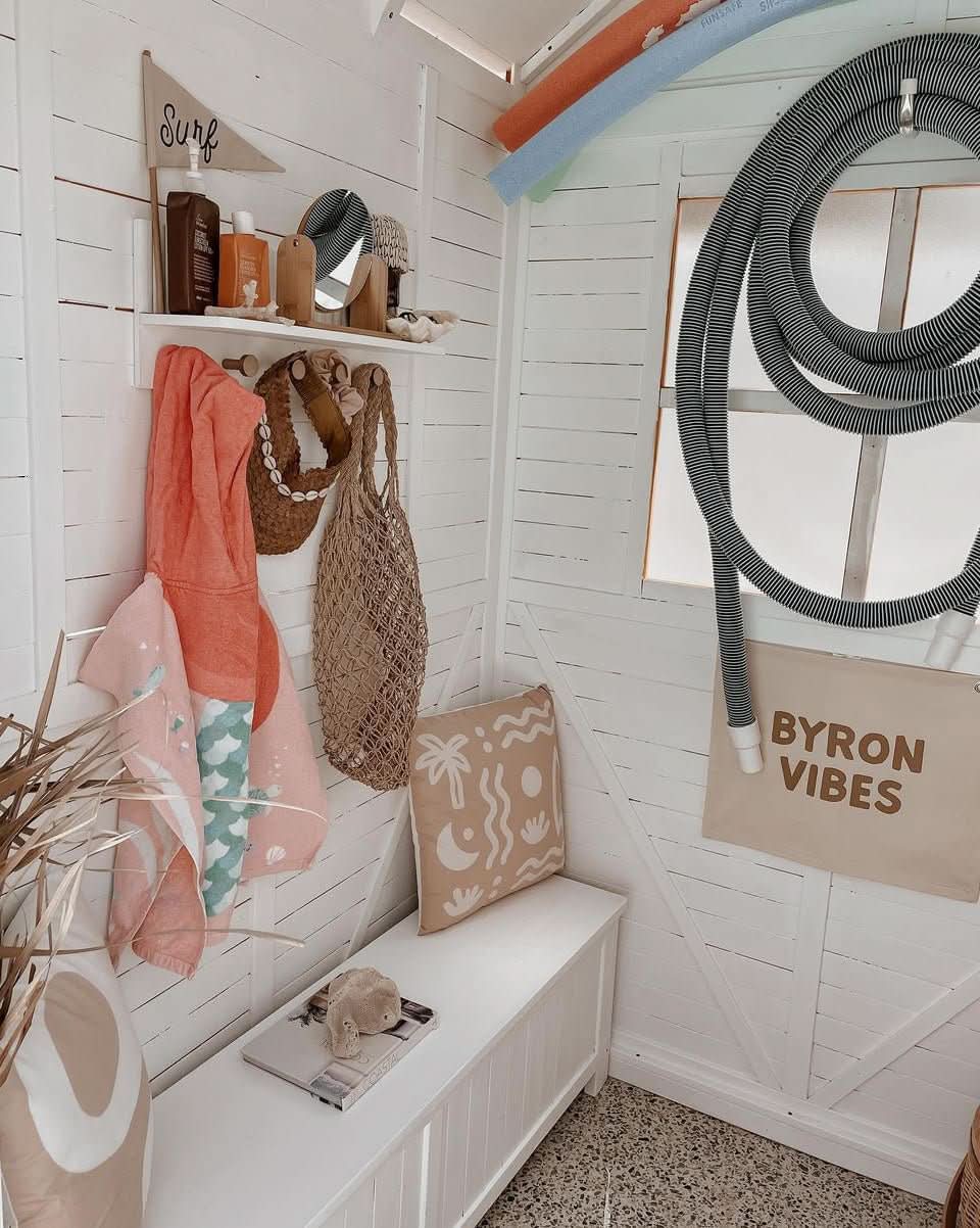 Pool Beach Change House Storage Shed ONLY