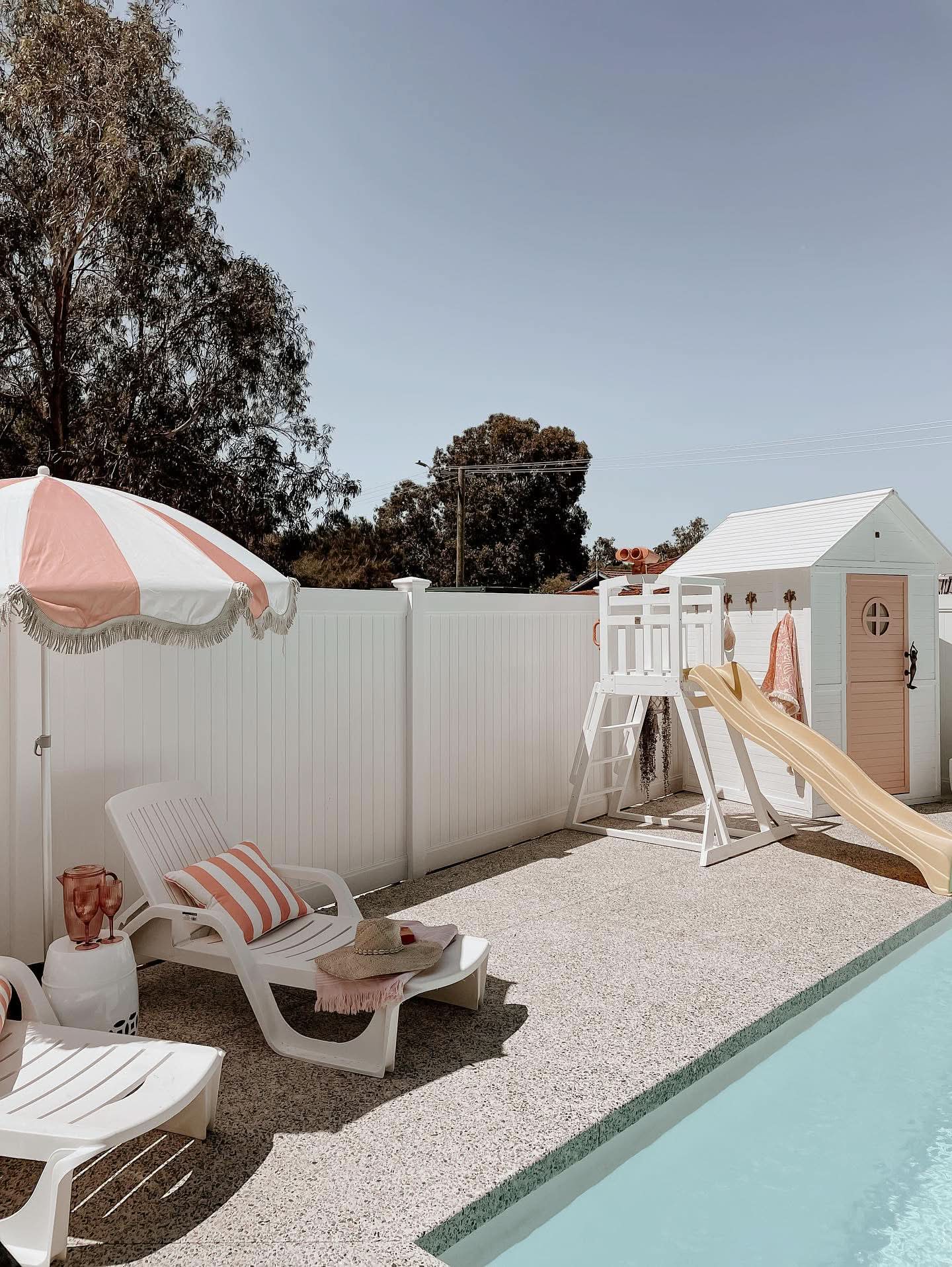 Pool Beach Change House Storage Shed ONLY