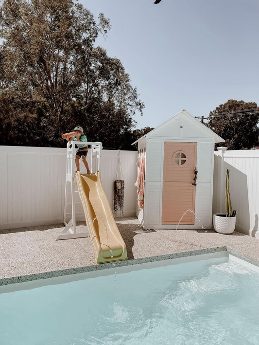Pool Beach Change House Storage Shed ONLY