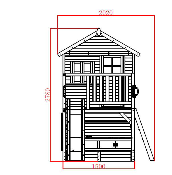Deposit - Inspiration Shack with Mud Kitchen & Activity Zone ($2098)