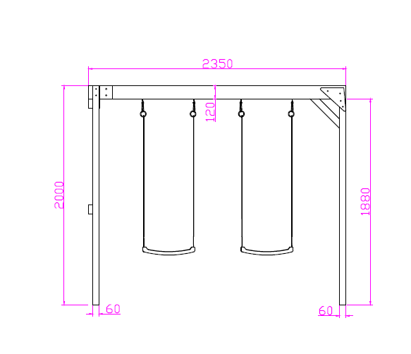 Deposit - Jolly Shack with Mud Kitchen & Swing Set ($3457)