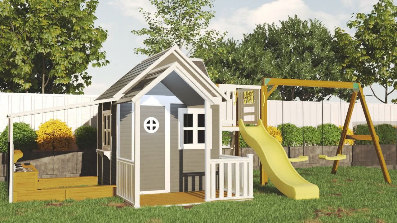 Deposit - Jolly Shack with Mud Kitchen & Swing Set ($3457)