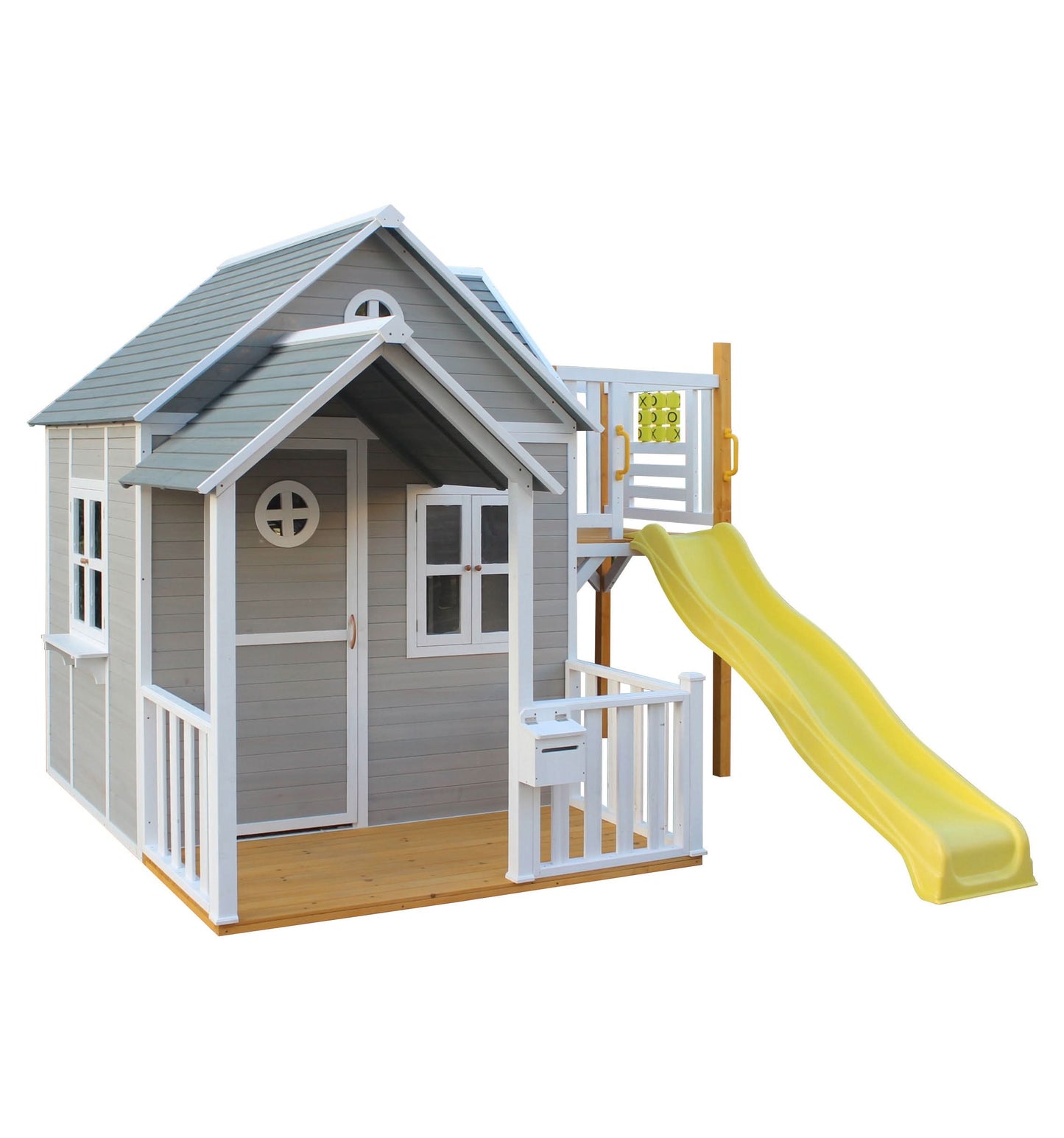 Jolly Shack Cubby House with Mud Kitchen & Swing Set