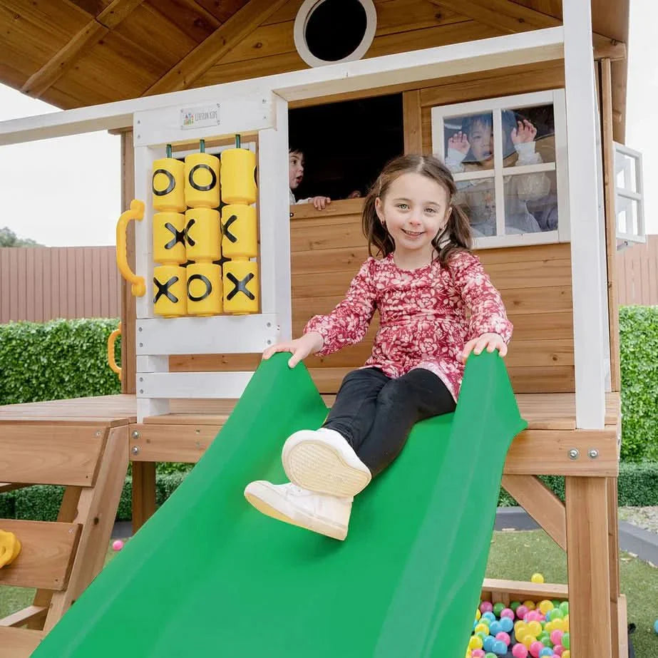 Lifespan Kids Warrigal Cubby House - Green Slide