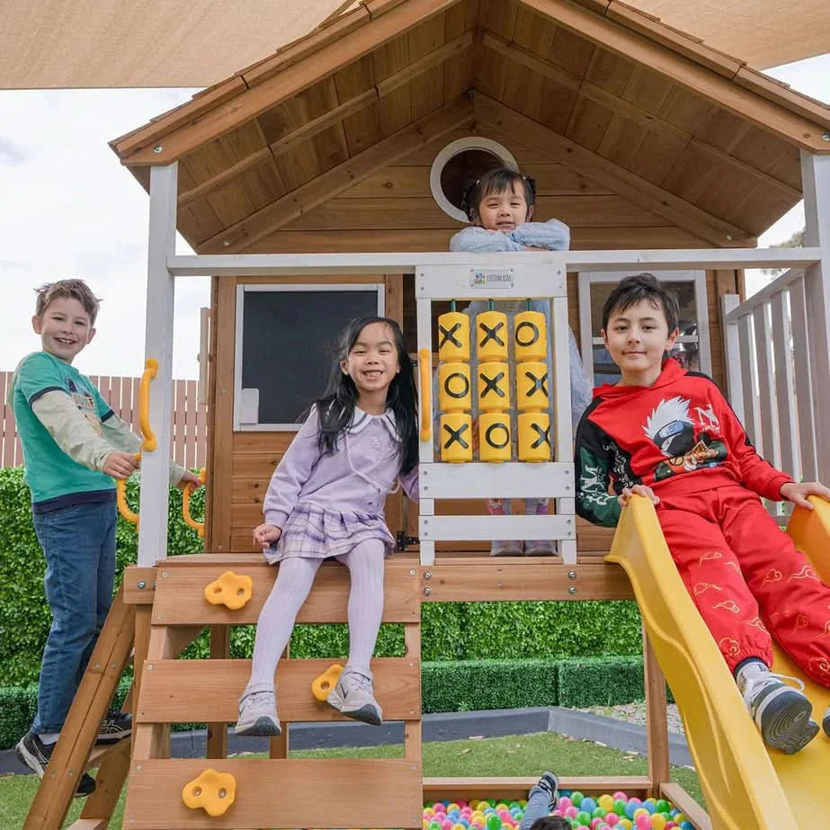 Lifespan Kids Warrigal Cubby House - Yellow Slide