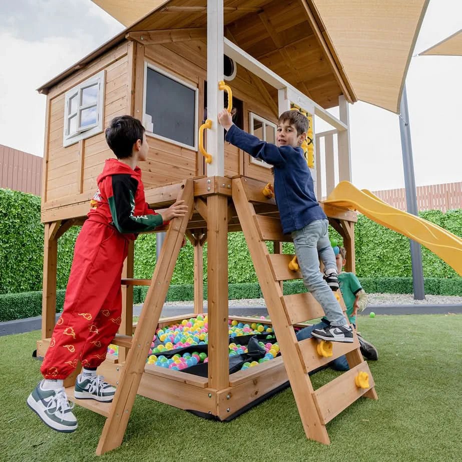 Lifespan Kids Warrigal Cubby House - Yellow Slide