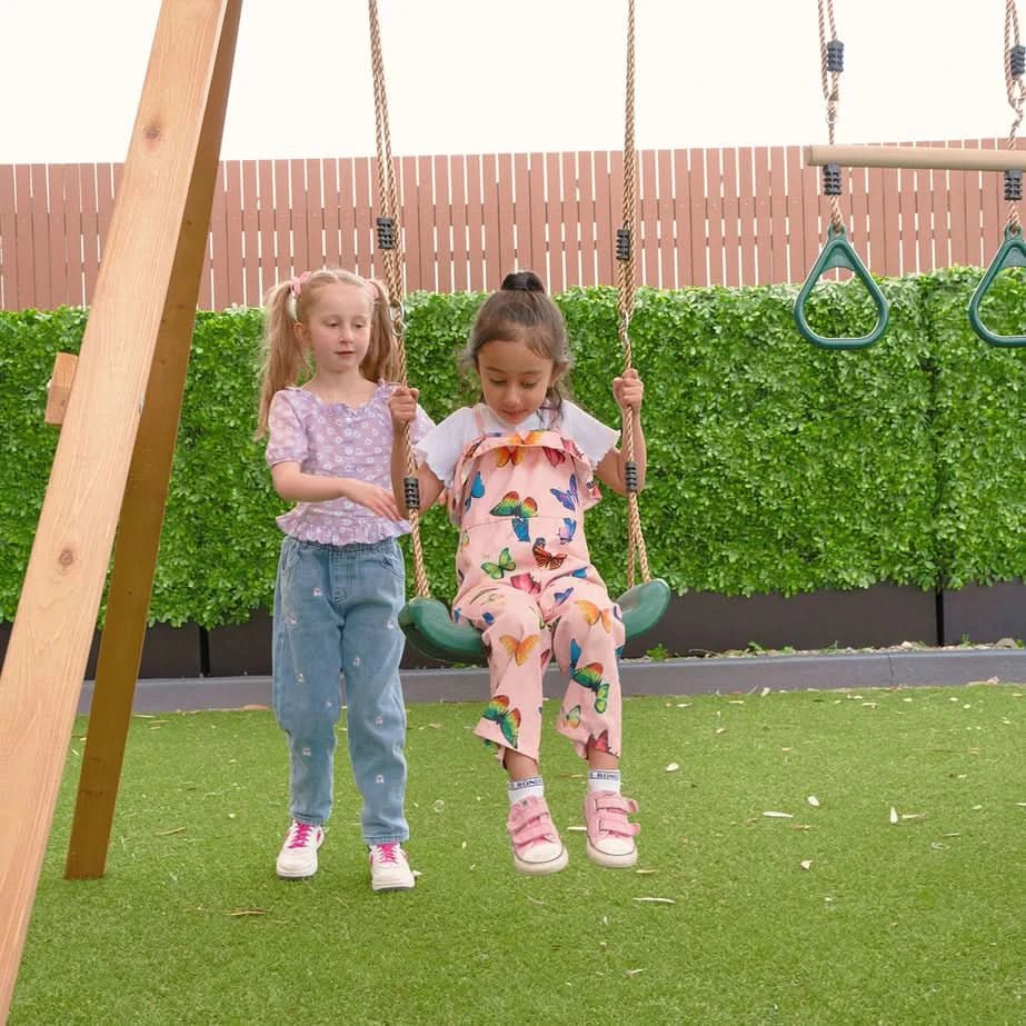 Lifespan Kids Montrose Play Centre Set with 2.2m Green Slide