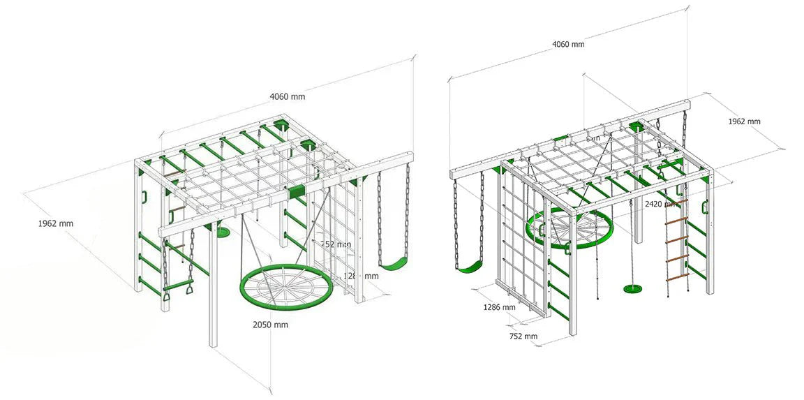 Lifespan Kids Orangutan Climbing Cube Jungle Gym Play Centre
