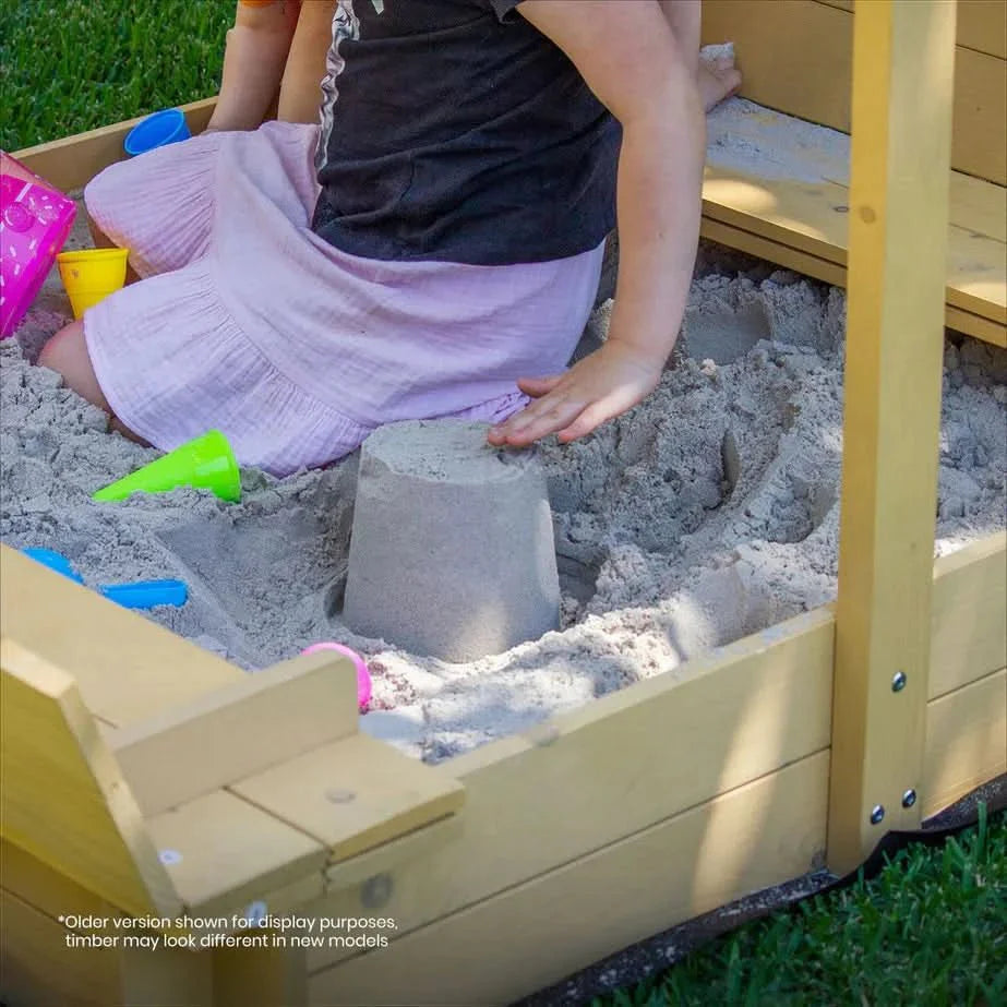 Lifespan Kids Skipper Sandpit with Canopy
