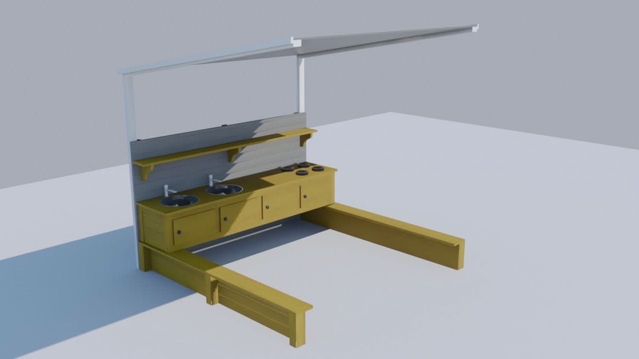 Deposit - Jolly Shack with Mud Kitchen & Swing Set ($3457)