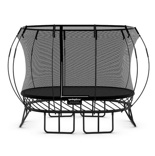 Springfree Compact Oval Trampoline - Moving Bundle
