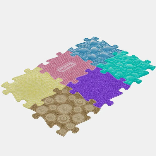 Muffik Tots Sensory Playmat Set 2 PASTEL - Tinnitots