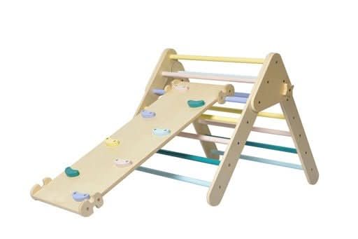 Pikler Ladder and Arch Package (3in1) - VARNISHED WOOD