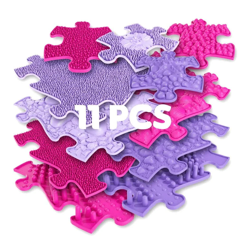 Muffik Pink Sensory Playmat Set - Tinnitots