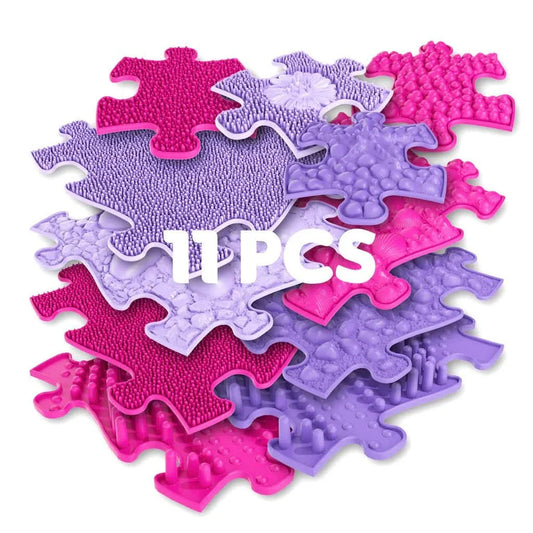 Muffik Pink Sensory Playmat Set - Tinnitots