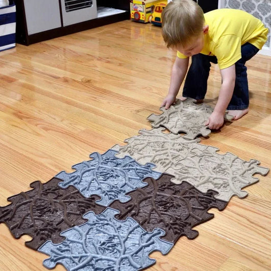 Muffik Roots Sensory Play Mats Set - Tinnitots