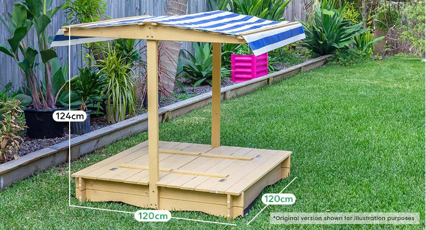 Lifespan Kids Skipper Sandpit with Canopy