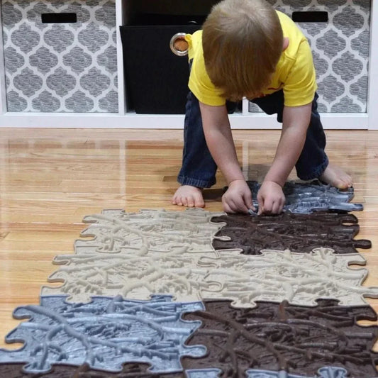 Muffik Roots Sensory Play Mats Set - Tinnitots