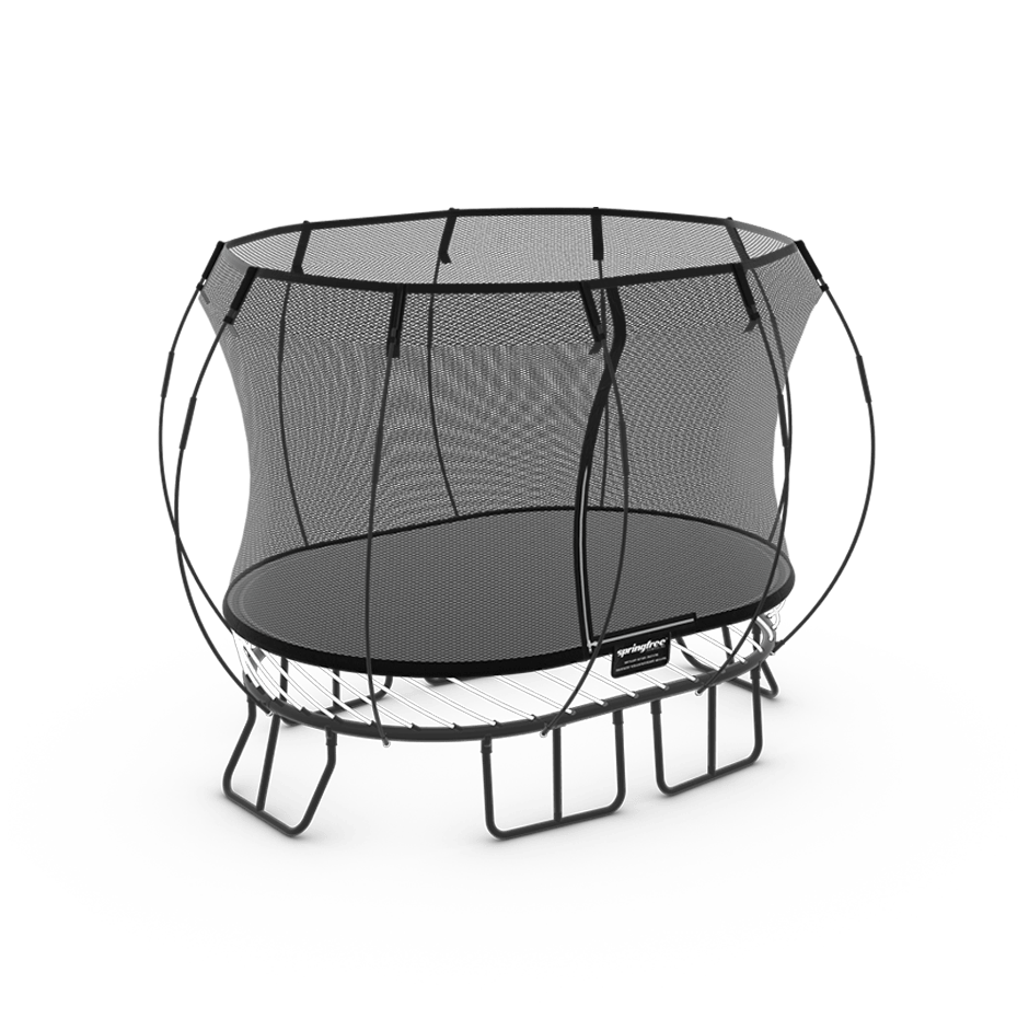 Springfree Compact Oval 6 ft x 9 ft Trampoline