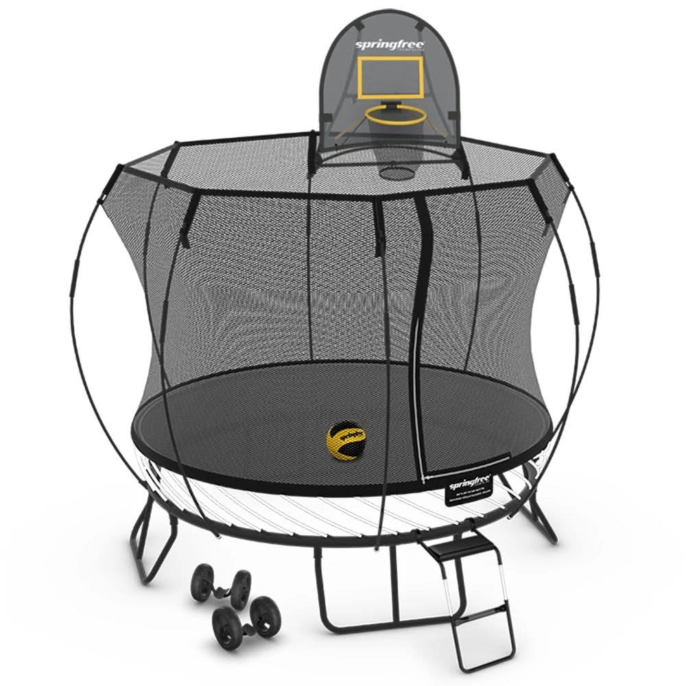 Springfree Compact Round Trampoline - Moving Bundle