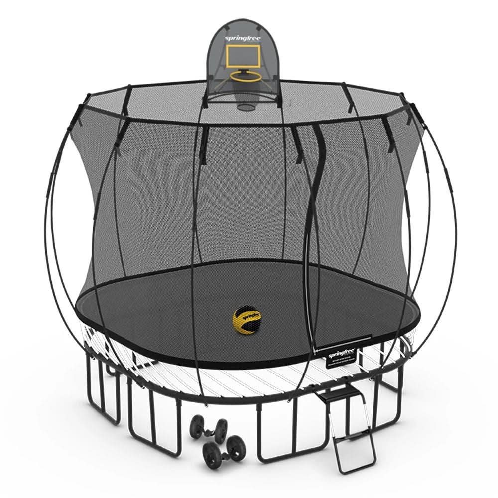 Springfree Medium Square Trampoline - Moving Bundle