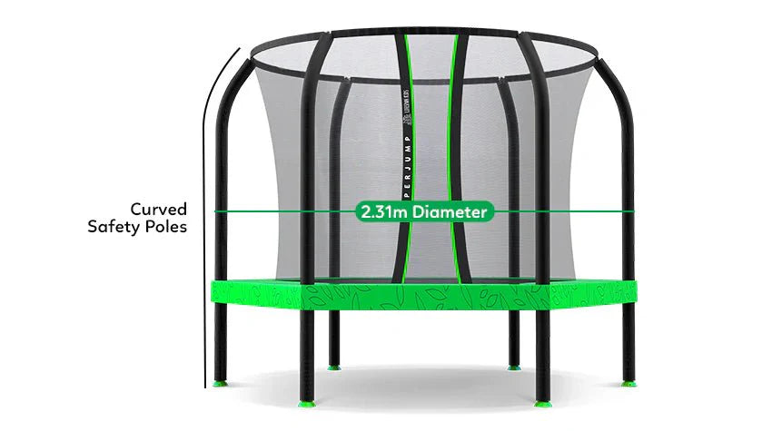 Lifespan Kids 7ft Springless Hoppy 2 Trampoline Set