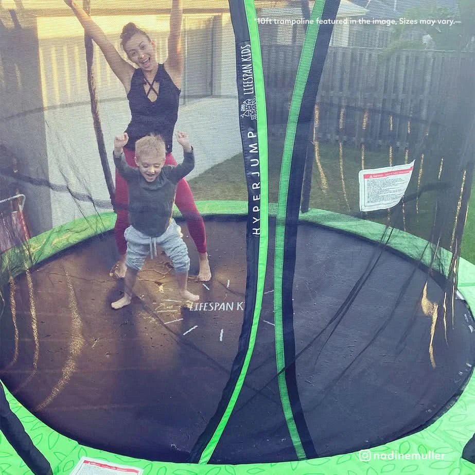 Springless Trampoline