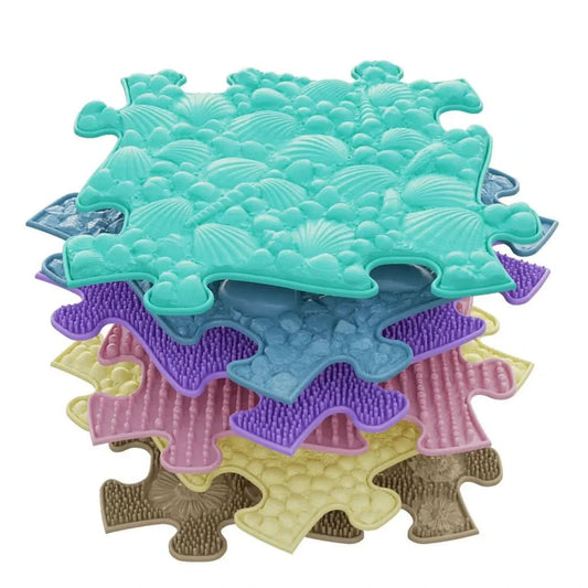 Muffik Tots Sensory Playmat Set 2 PASTEL - Tinnitots