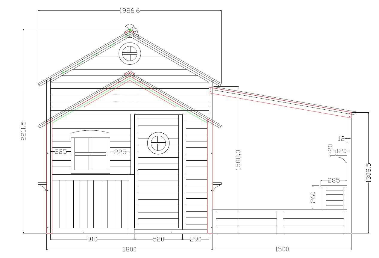 Lovely Shack With Mud Kitchen