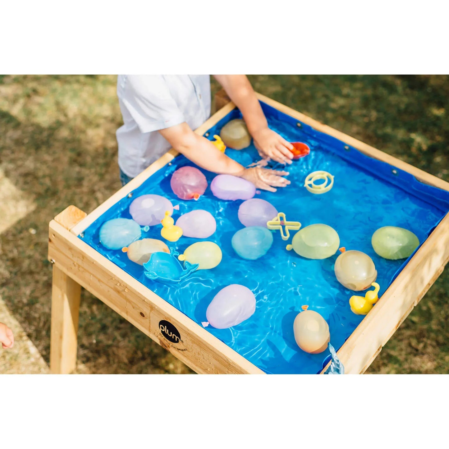 Plum build and splash  Activity Table with Cover