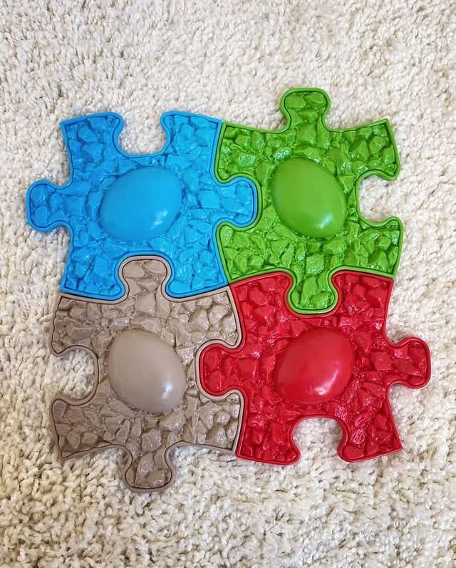 Muffik Tots Mini Sensory Playmat Set- Tinnitots
