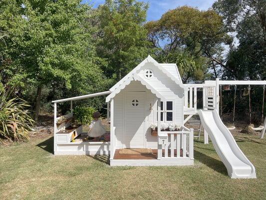 Deposit - Jolly Shack with Mud Kitchen & Swing Set ($3457)